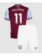 Billige West Ham United Niclas Fullkrug #11 Hjemmedraktsett Barn 2024-25 Kortermet (+ Korte bukser)